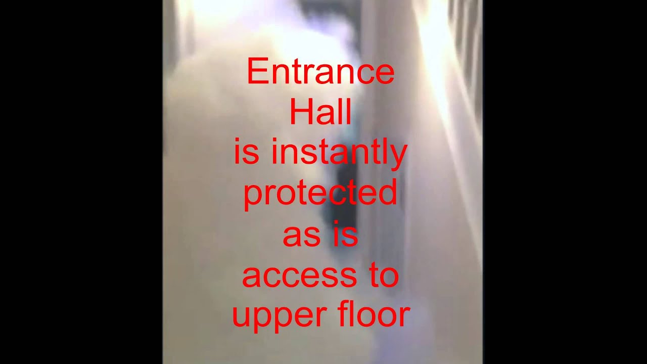 Domestic Hallway - Residential Protection - security fog not security smoke