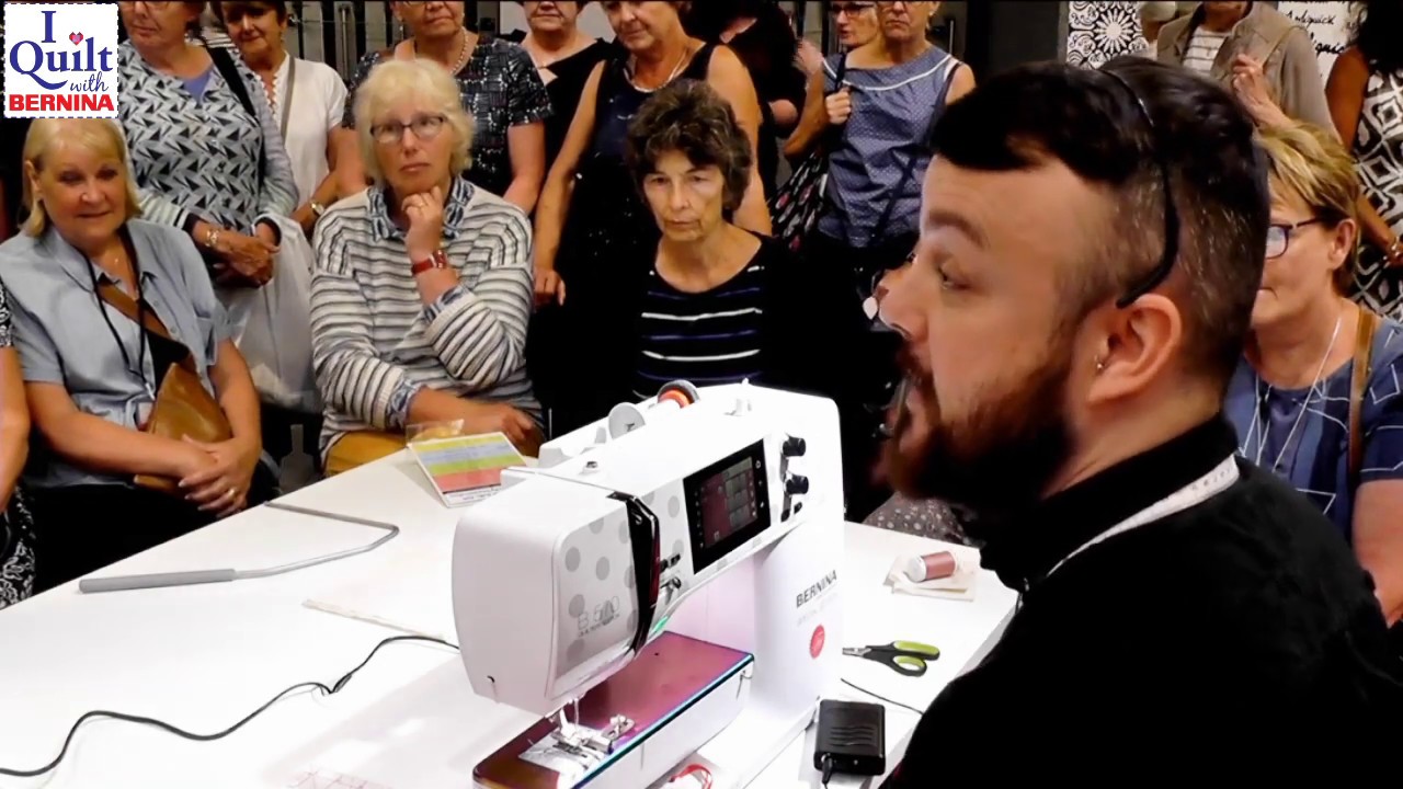 Festival of Quilts 2019 - Nicholas Ball demonstration