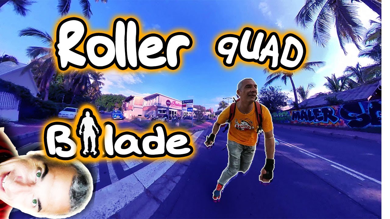 Balade roller Ile de la R&eacute;union ST GILLES