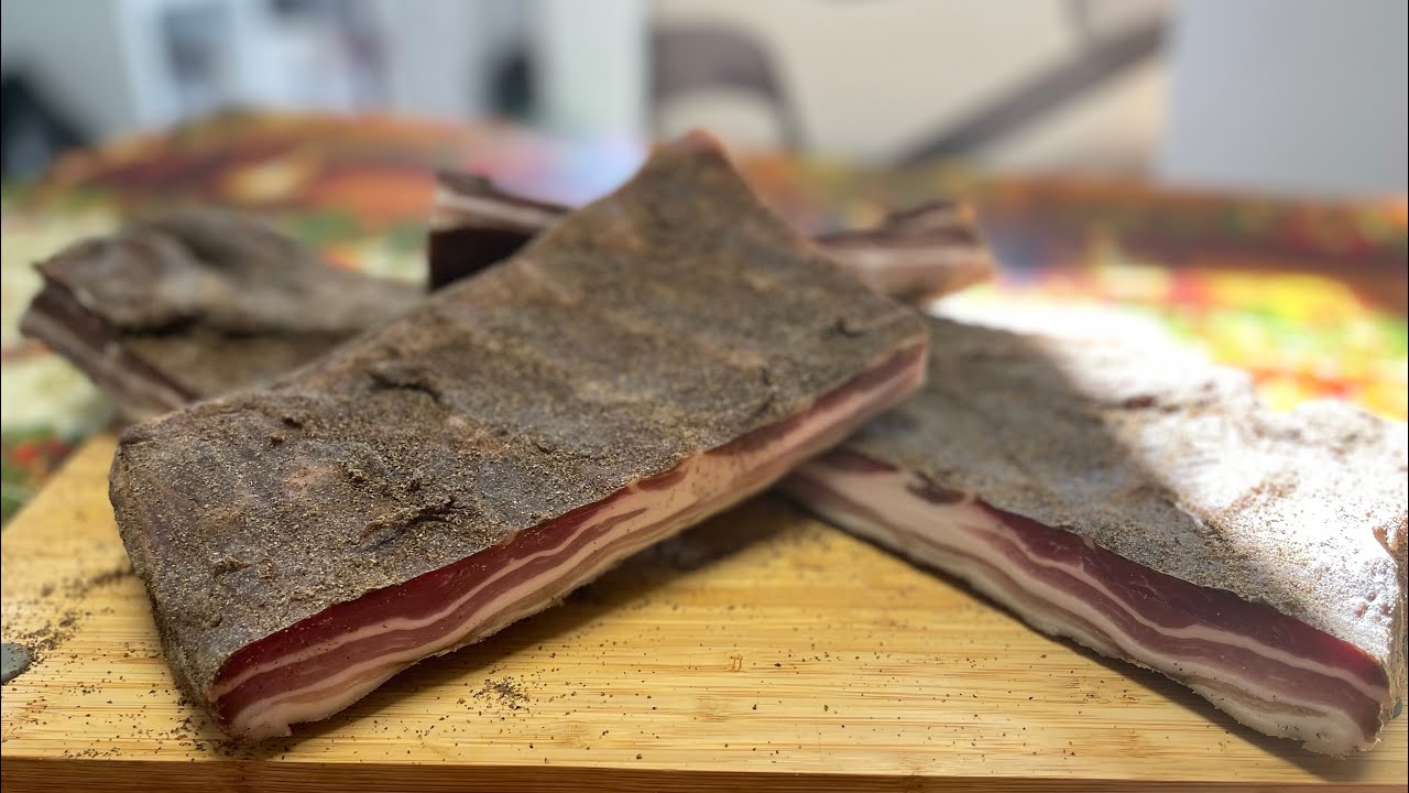 Pancetta tesa stagionata