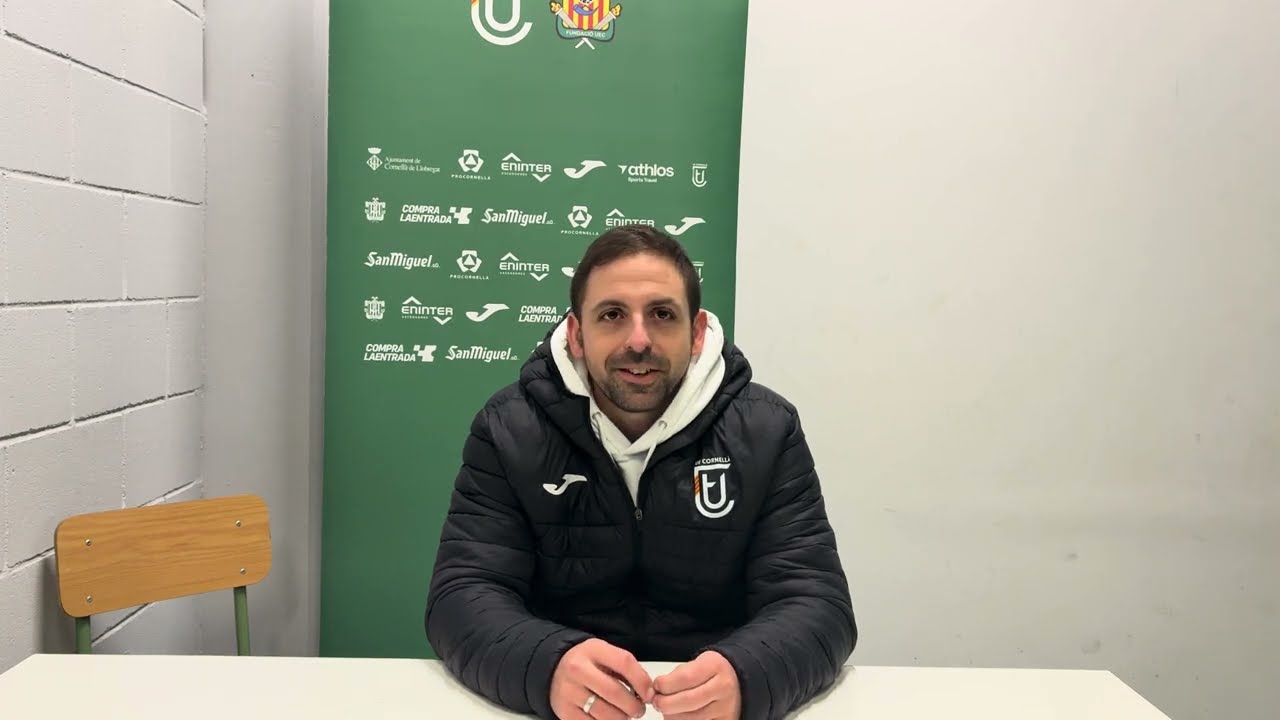 RDP José González- Entrenador Fundacio UE Cornellà - FUEC 1-0 CDFF