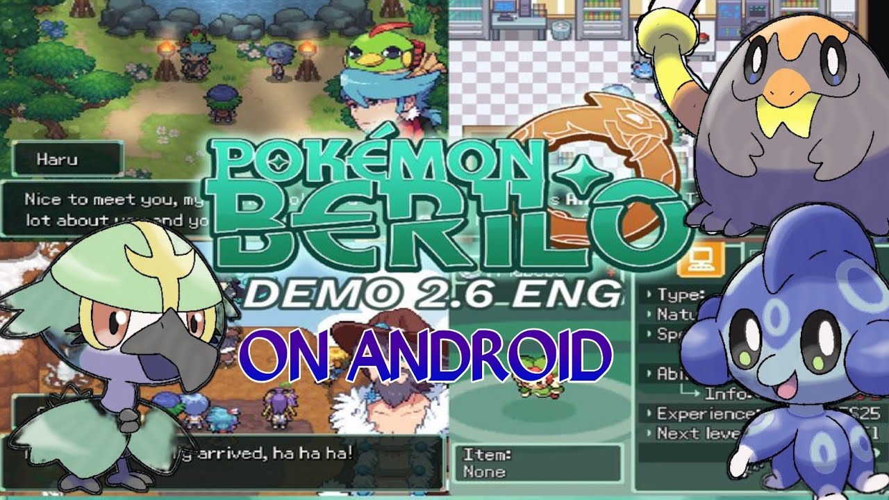 How to Download and Play Pok&eacute;mon Berilo PC Fan Game on Android | Complete JoiPlay Tutorial 2025😀😃😀