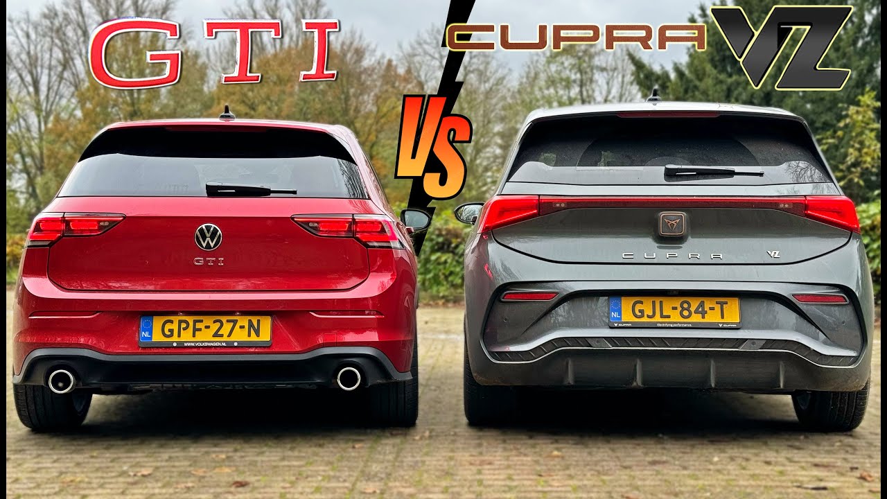 VW GOLF GTI MK8.5 vs CUPRA BORN VZ | REVIEW by AutoTopNL