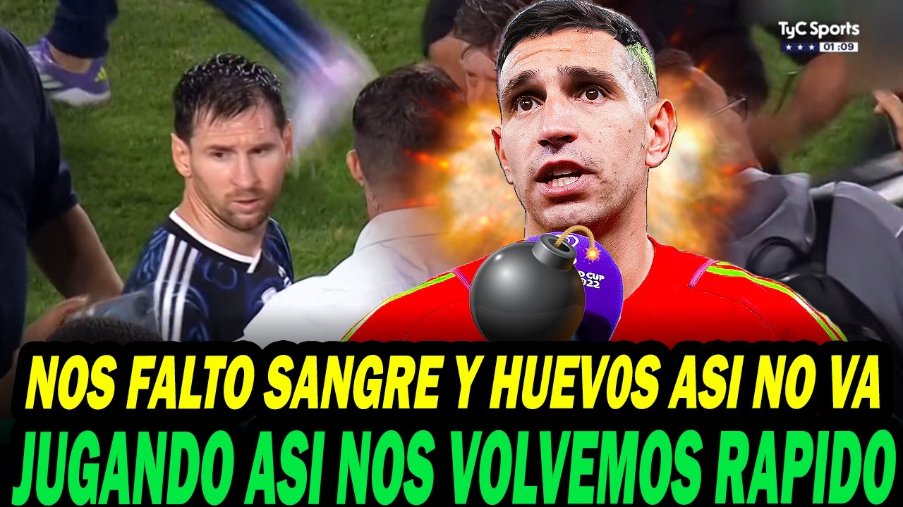 DIBU MARTINEZ EXPLOTA contra MESSI y los JUGADORES de ARGENTINA (LES DICE DE TODO) 🔥