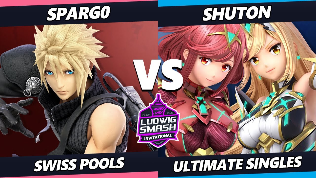 Ludwig Invitational - Spargo (Cloud) Vs. Shuton (Pyra Mythra) SSBU Ultimate Tournament