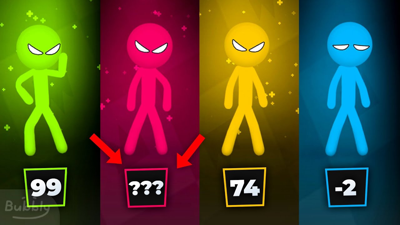 Secret 🤫 PRO Stickman MINIGAMES - Stickman Party Gameplay