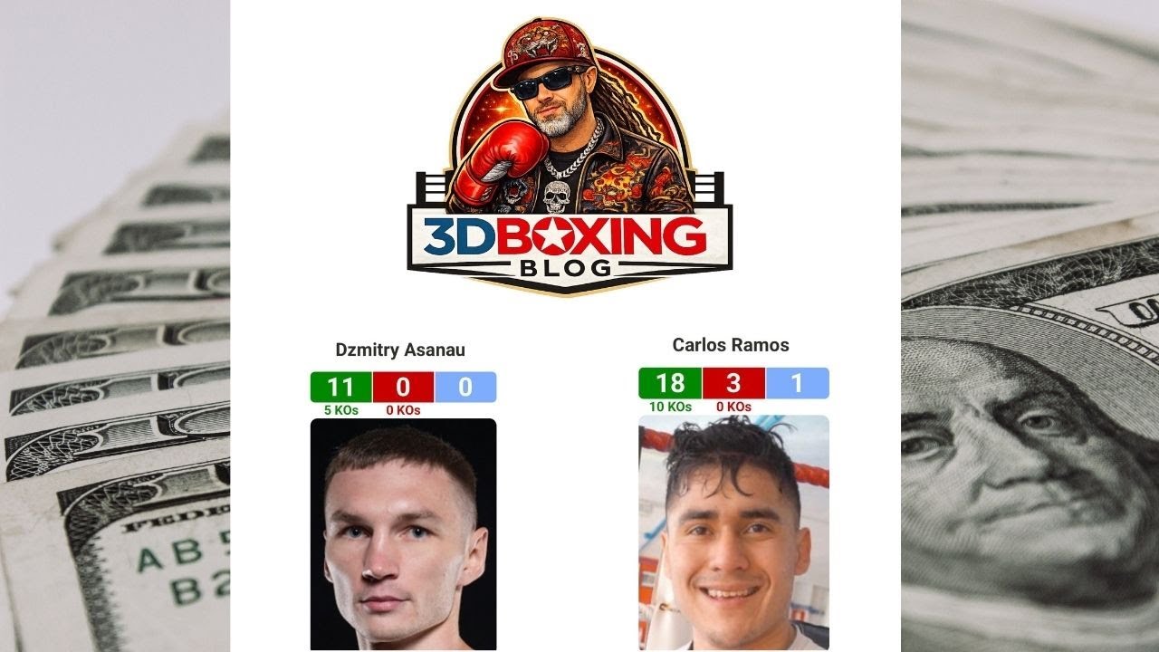 GET RICH!!! Dzmitry Asanau VS Carlos Ramos!! betting tips!!!