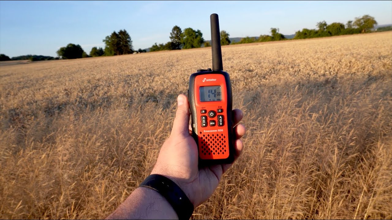 Zwei tolle Handfunkgeräte: STABO FREECOMM 850 SET - PMR446