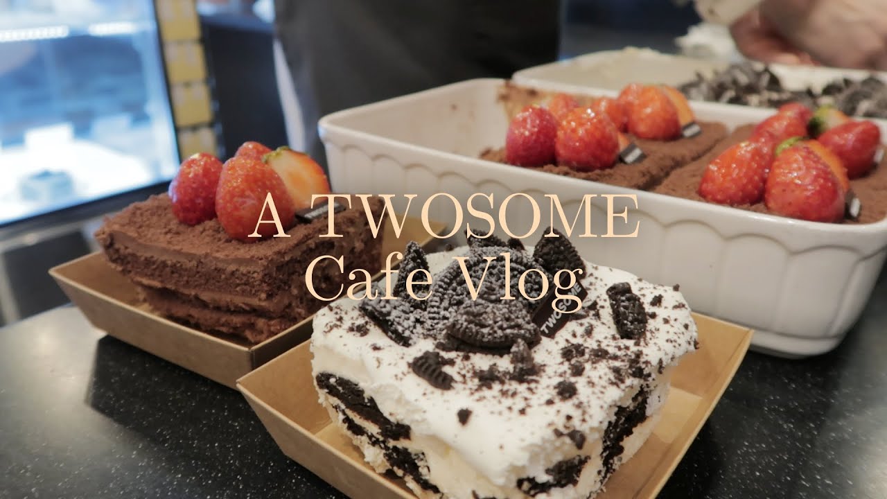 (Sub)🍓🍰Знаменитое корейское кафе vlog#38☕🍓
