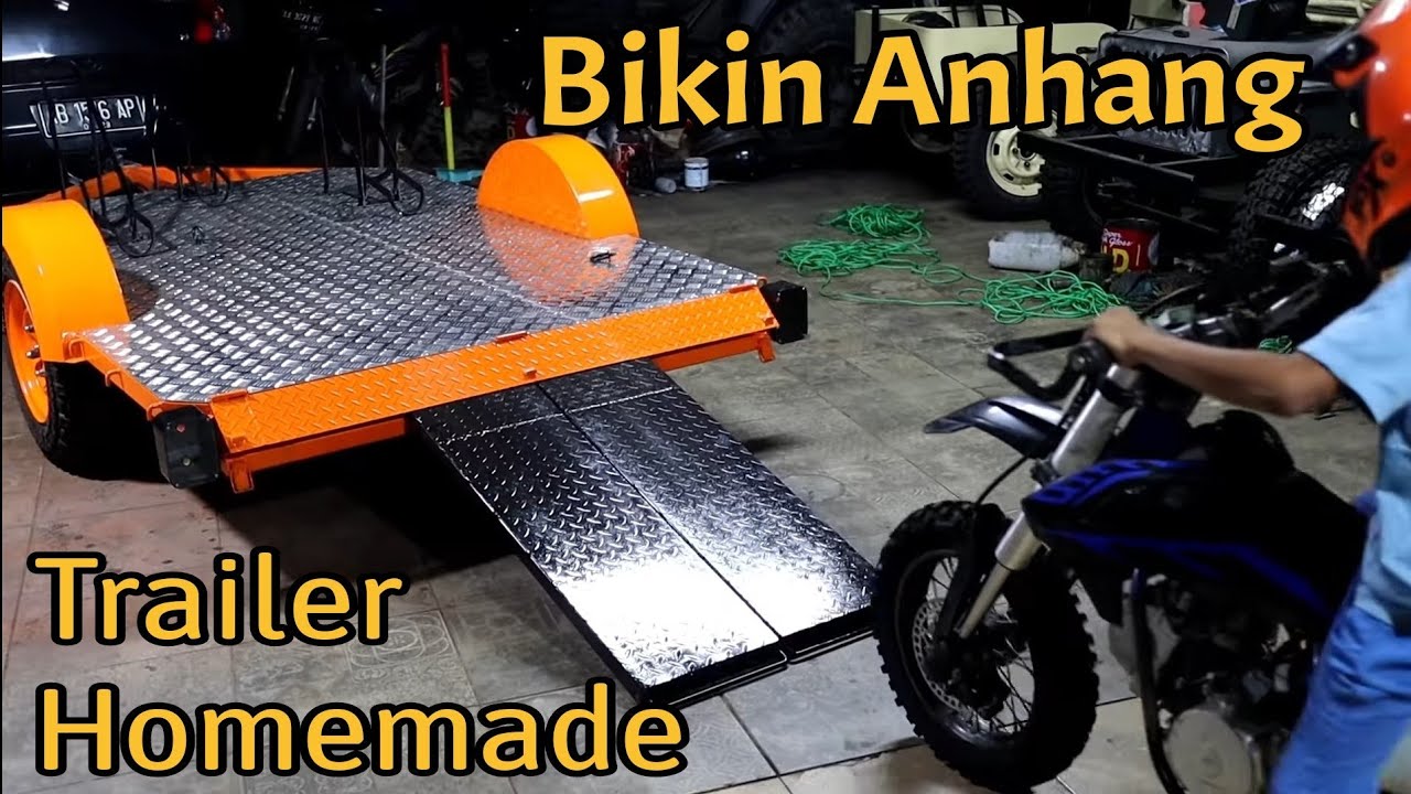 Buat Anhang // Trailer Homemade // Rimbono Homestay //Anhang Trail
