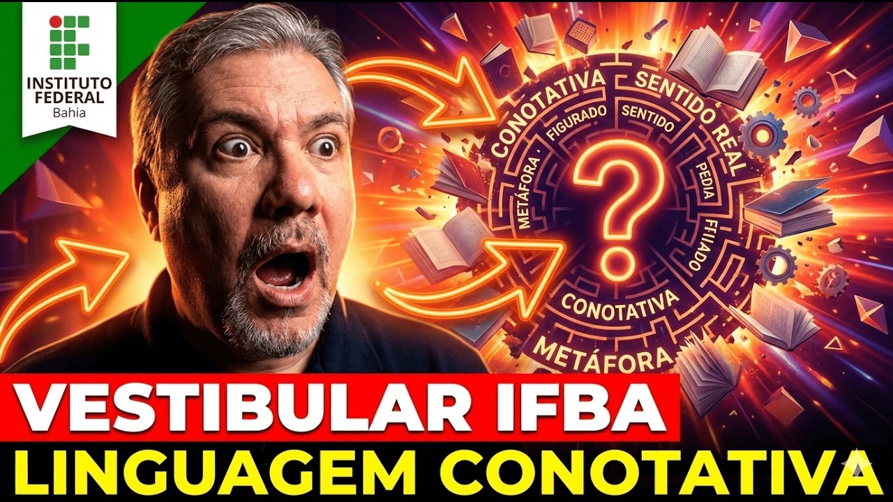 IFBA Curso Preparatório 2026/2027 🔵 Prova #IFBA 2025 PORTUGUÊS Técnico Integrado ao Ensino Médio
