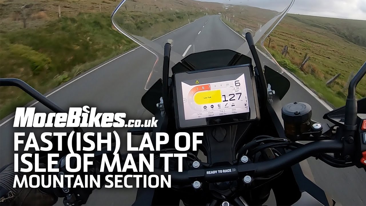 Fast(ish) lap of Isle of Man TT Mountain section on KTM