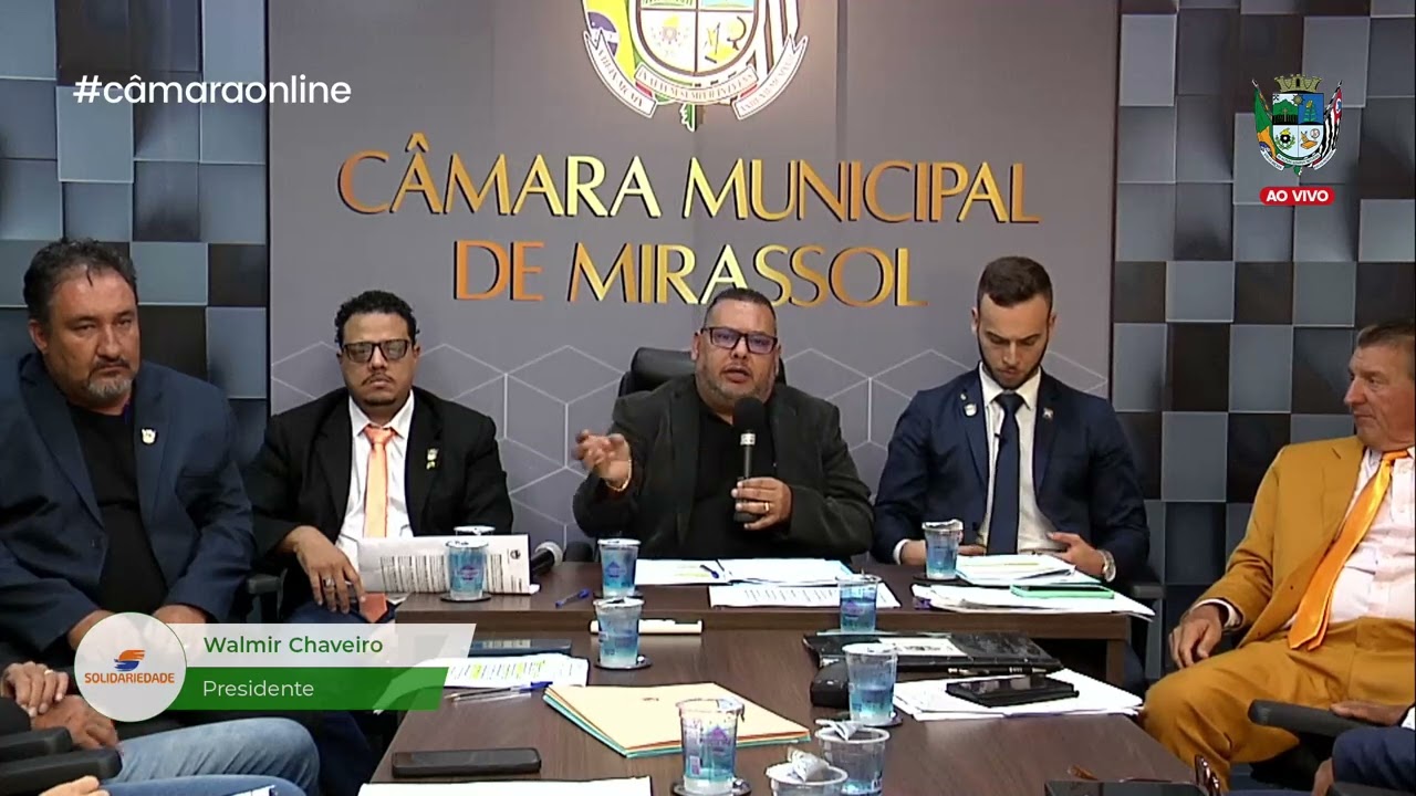 Vereador Walmir Chaveiro - Presidente