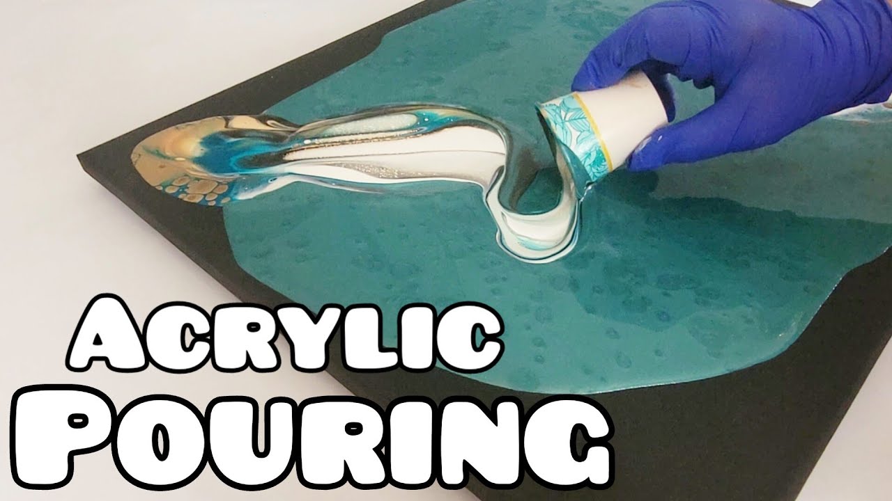 NEW! 2 Great Ways To Use Your Leftover Acrylic Pour Paints! Acrylic Pouring Art