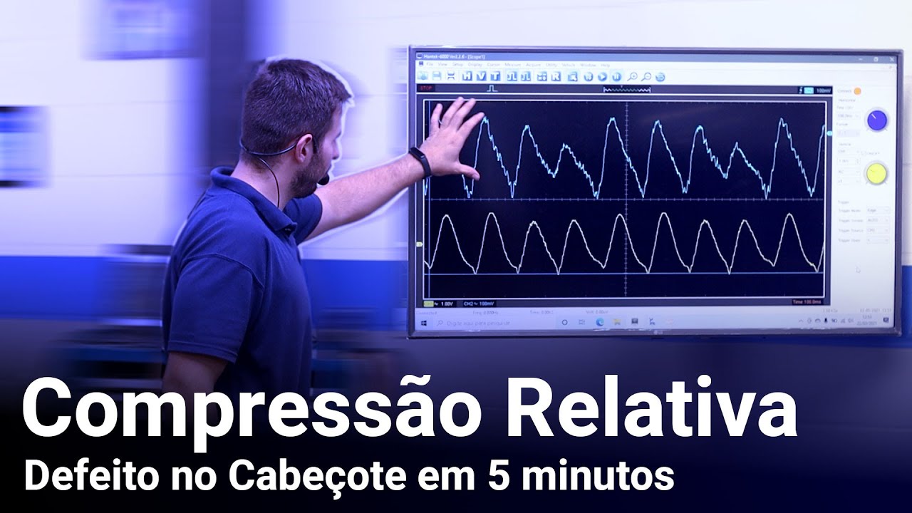 Teste de Compressão Relativa no Megane - Defeito no Cabeçote em 5 Minutos com Transdutor de Vácuo