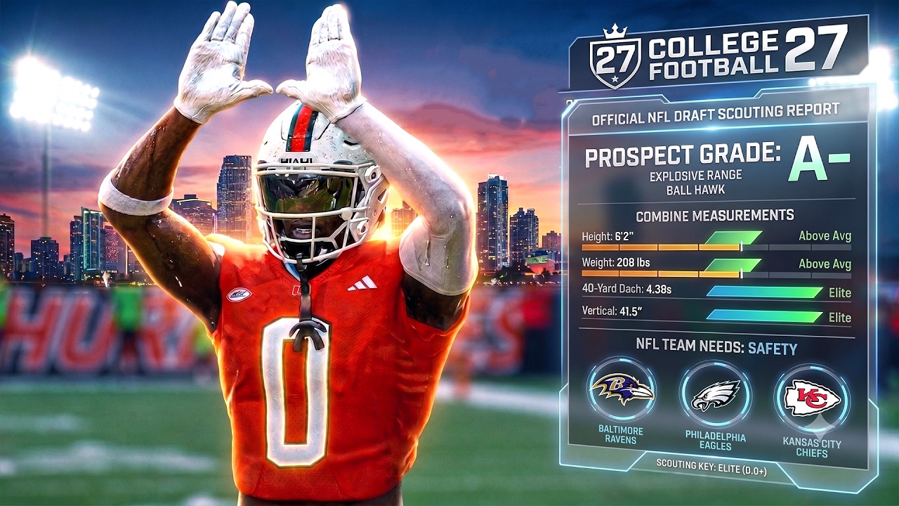 Why I Left My Team for Miami in CFB 27 RTG | Entering Madden 27 NFL Draft