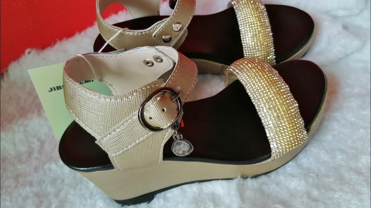 HOW TO MAKE HANDMADE SANDALS KIDS WEDGE: HOW I USE 2CM HEEL SHOELAST FOR 5CM KID'S WEDGE