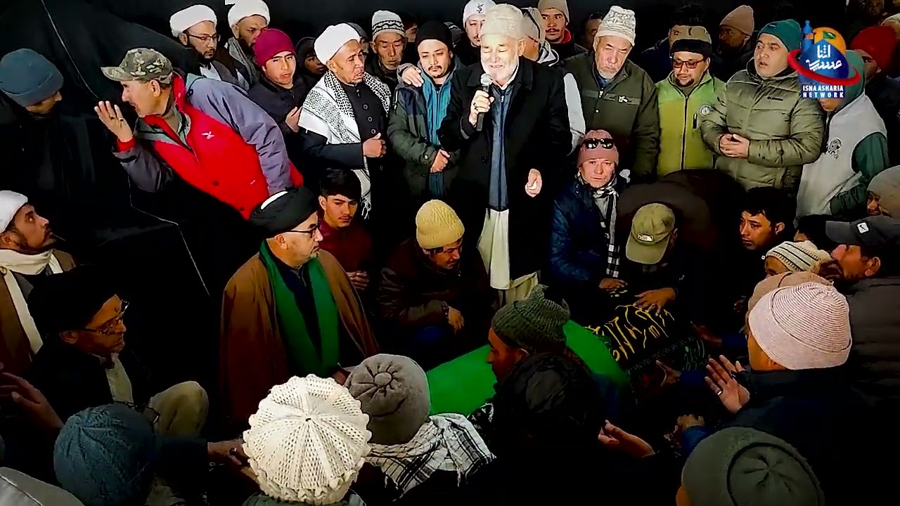 Funeral Procession of Hojjatul Islam Syed Abbas Mousavi(r.a) | #JUIAKL | 11 Shaban 1445H 22-02-2024.