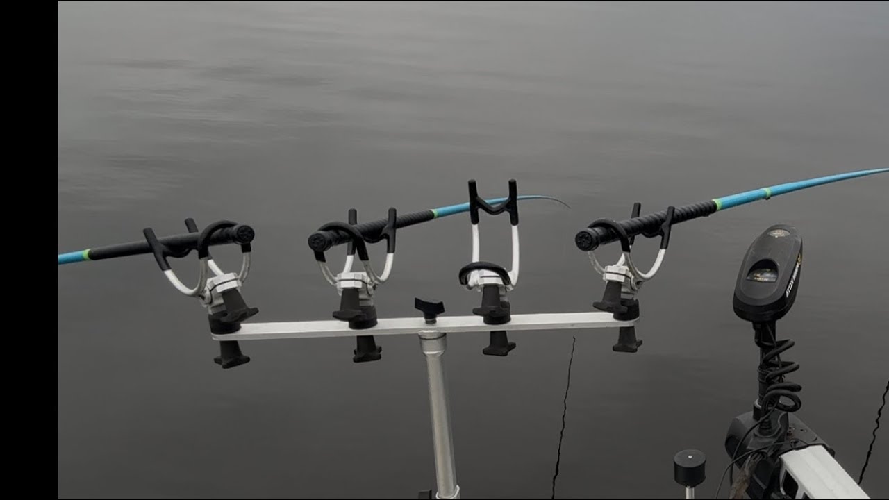 January 31, 2026 Pushing for crappie on Lake Okeechobee with Muck City cane poles 😉