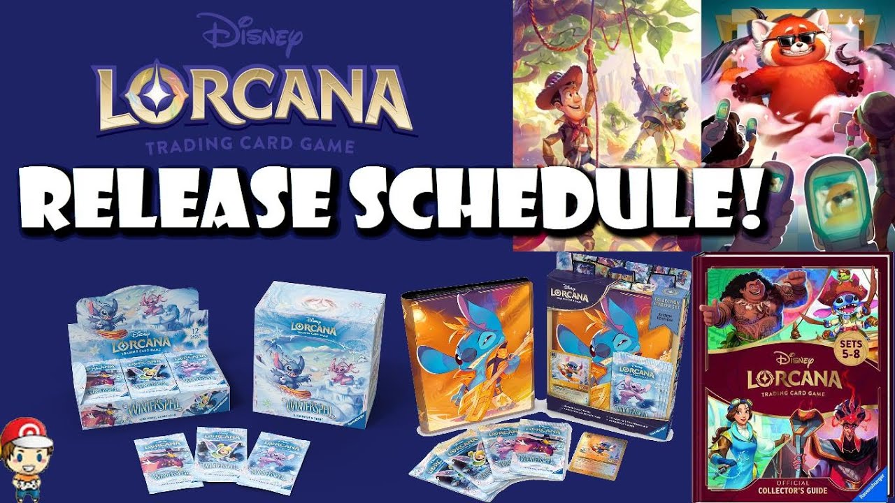 Полное расписание выхода наборов Disney Lorcana! Новые наборы! МНОГО новых товаров! (Новости Disn...