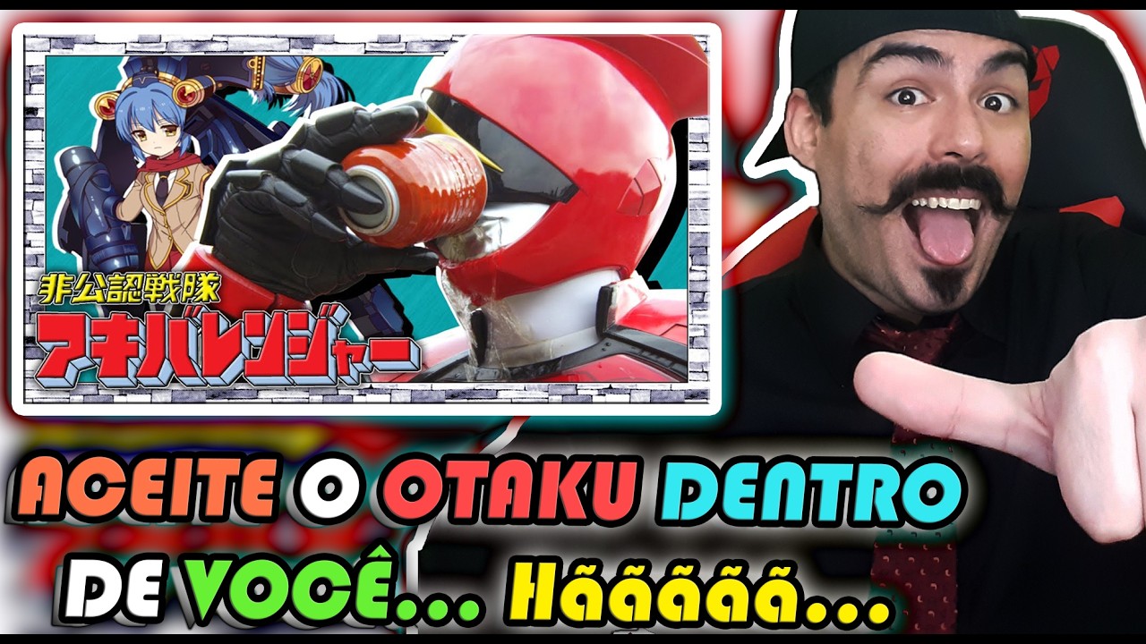 REACT - AKIBARANGER: O Adulto que aceita O CRINGE é mais FELIZ
