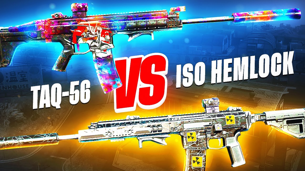 TAQ-56 vs. ISO Hemlock - Which is the Best AR on Ashika Island?