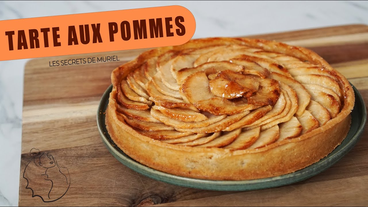 Tarte aux pommes avec compote maison rapide