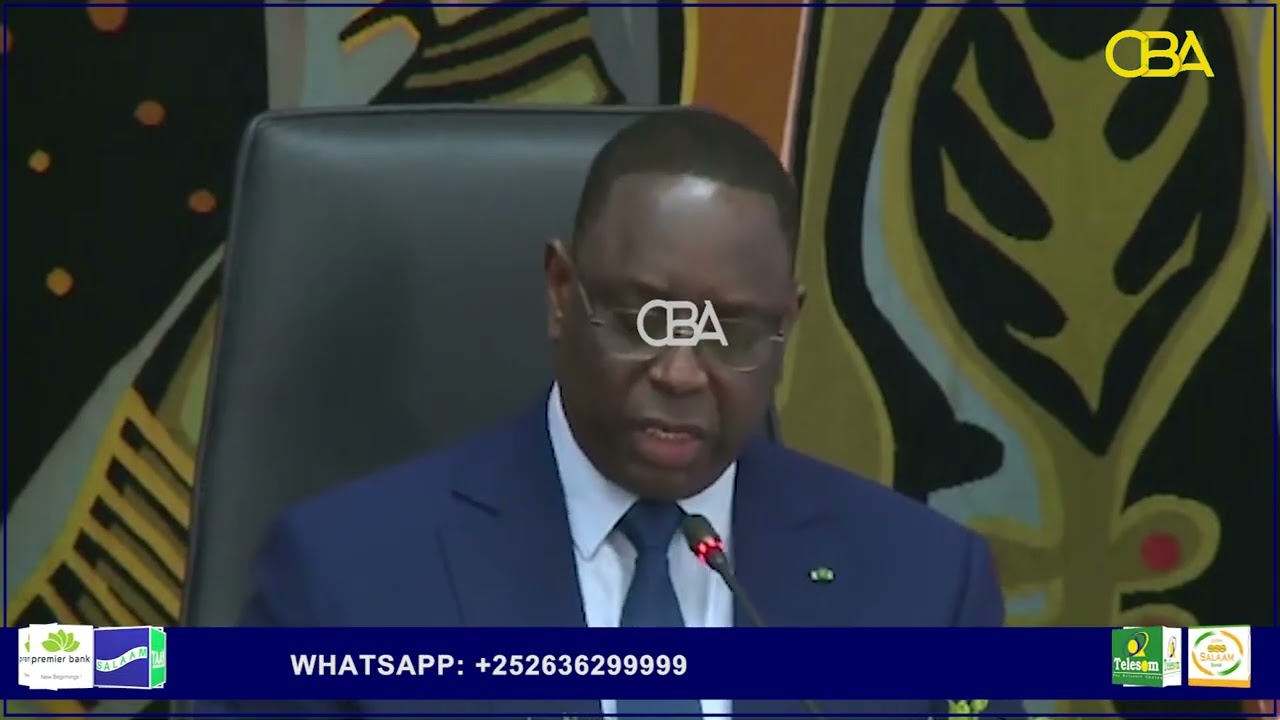 President Macky Sall pledges conduct of free, fair election in Senegal's 2024 poll