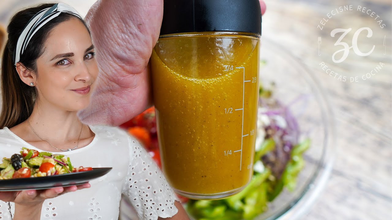 Como hacer una Deliciosa Vinagreta para cualquier Ensalada 😍