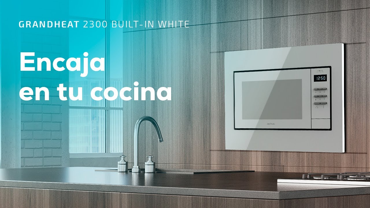 Microondas encastrable GrandHeat 2300 Built In White