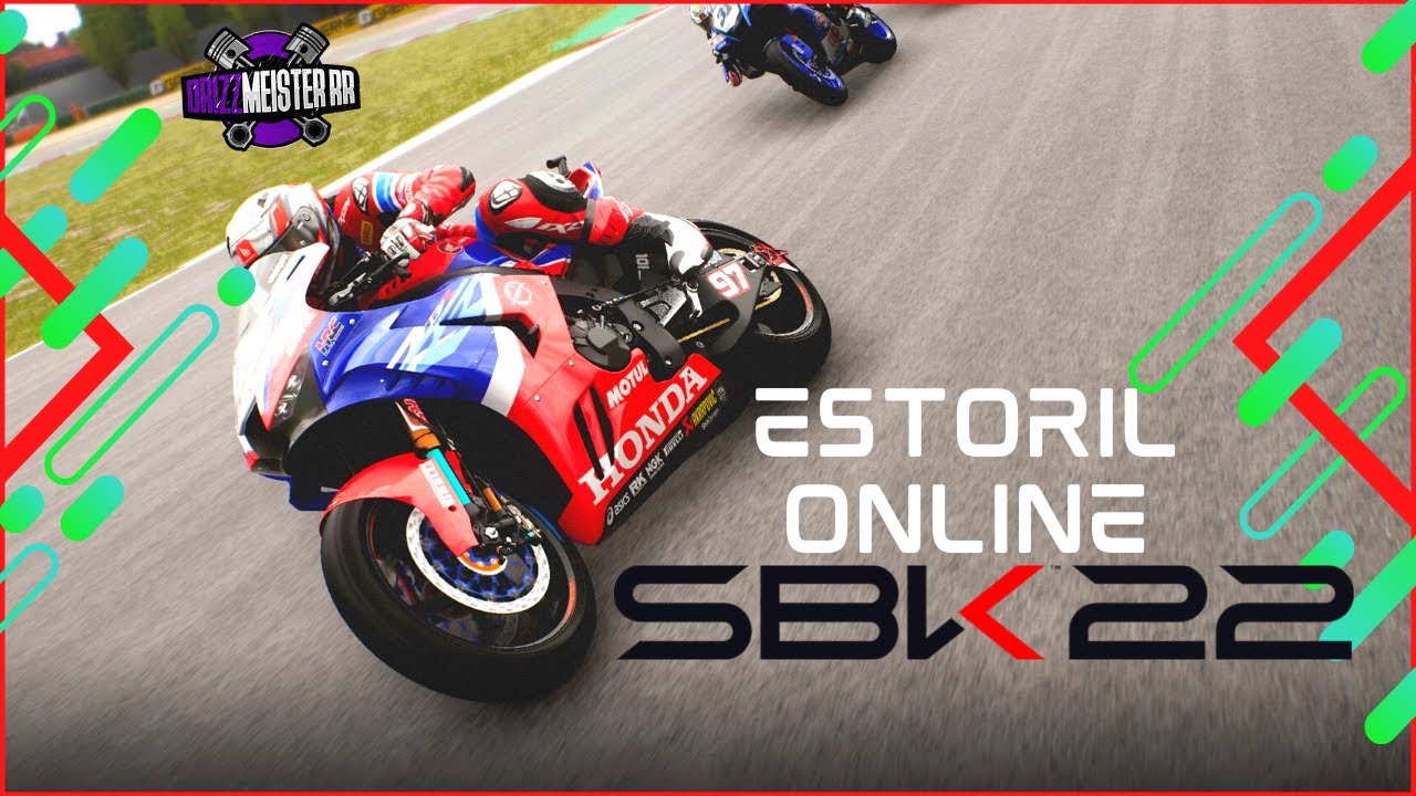 SBK Game Online Gameplay Estoril | Honda CBR1000-RR-R vs Yamaha YZF-R1