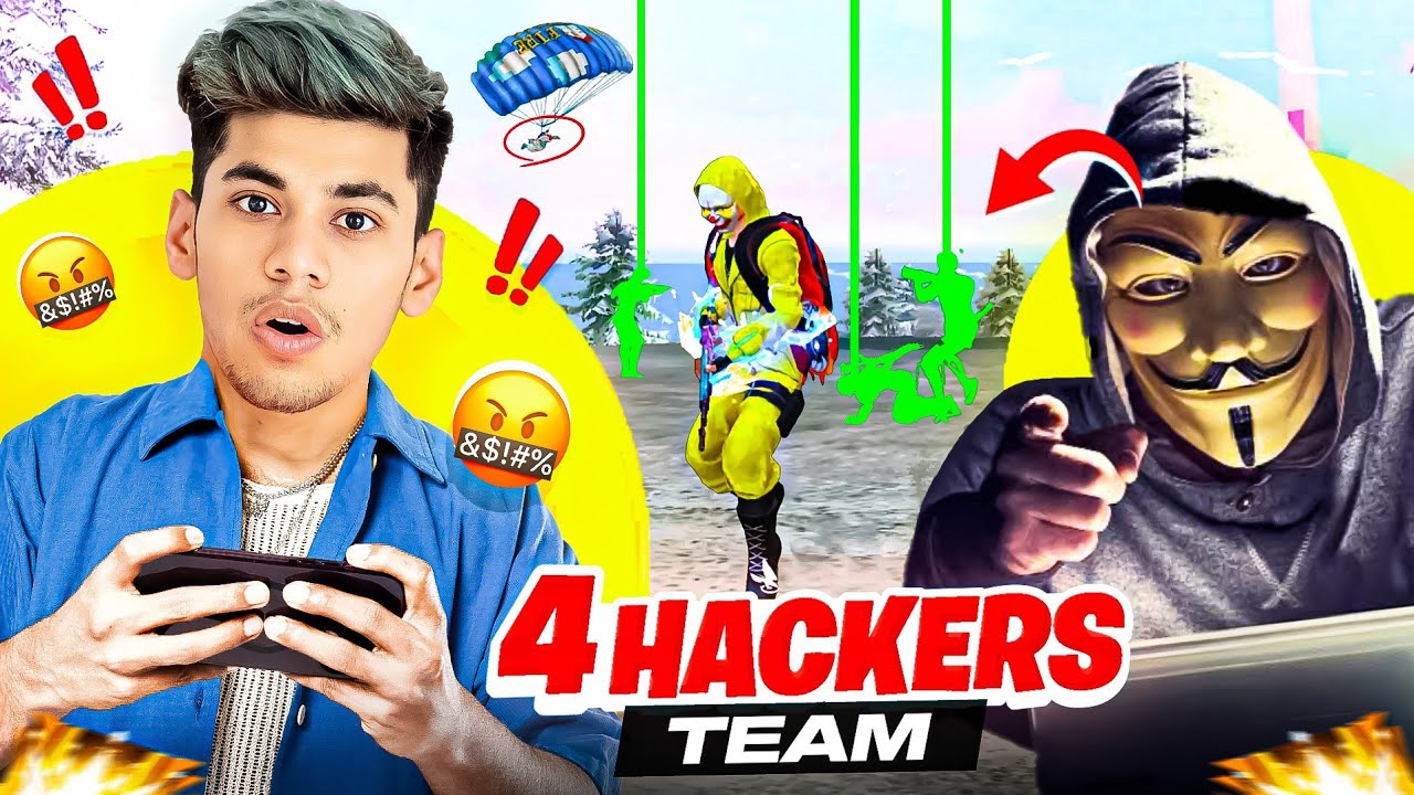 This is Enough😡4 Hackers In Same Team💔😣