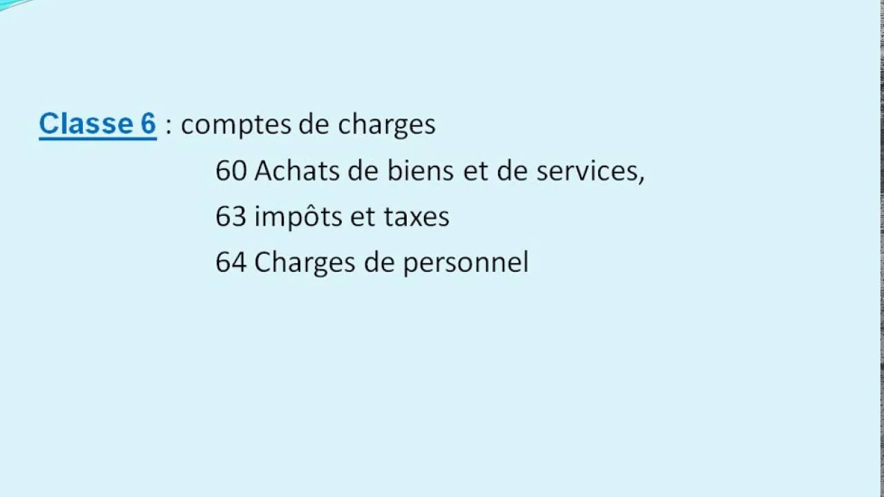 1- Les bases du modèle comptable 1.4 La codification comptable