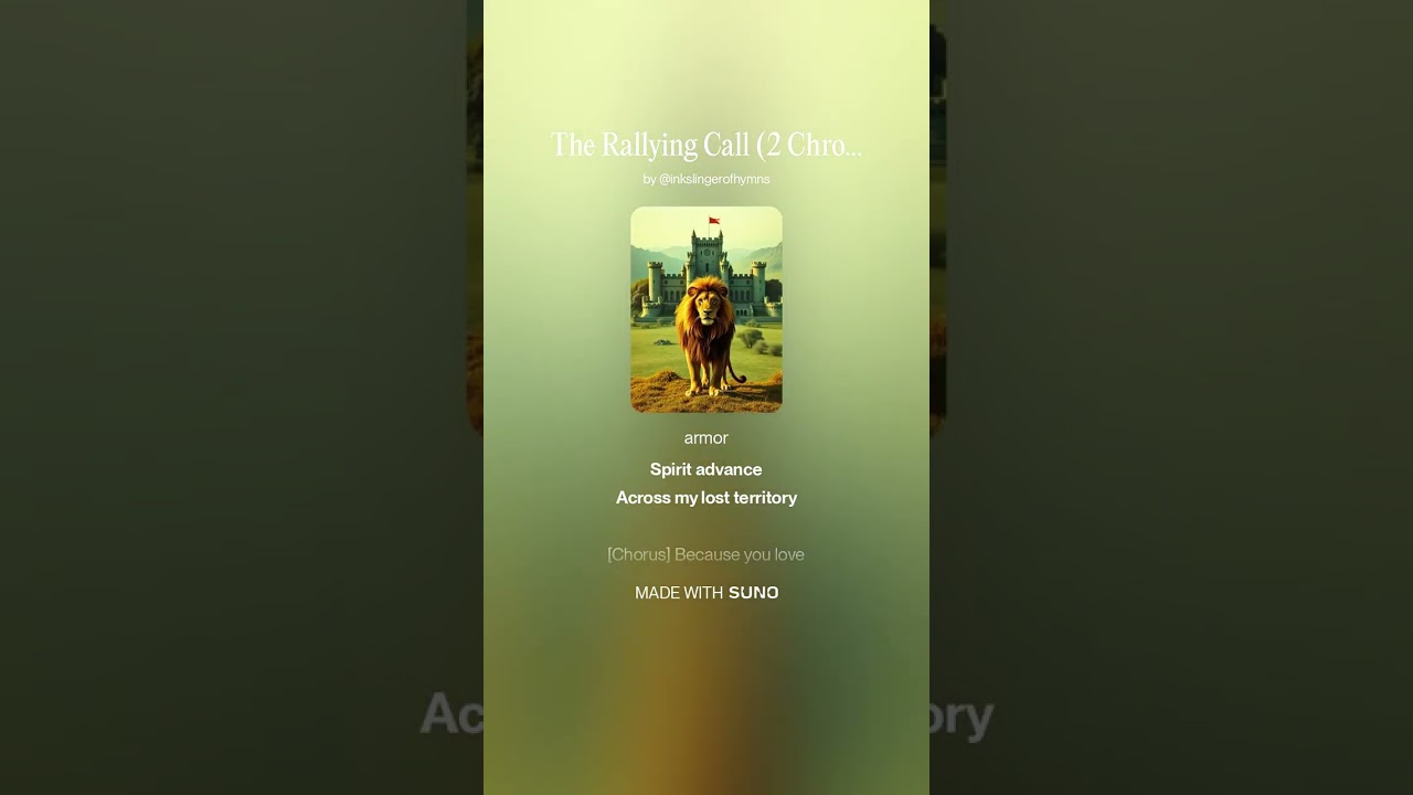 The Rallying Call (2 Chronicles 2:11)