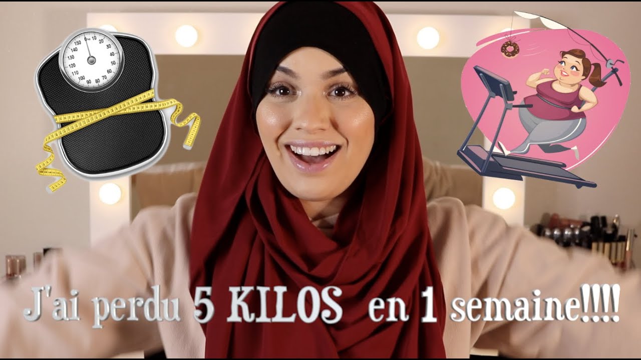 J'AI PERDU 5 KILOS EN 1 SEMAINE!! JE VOUS DIS TOUT !