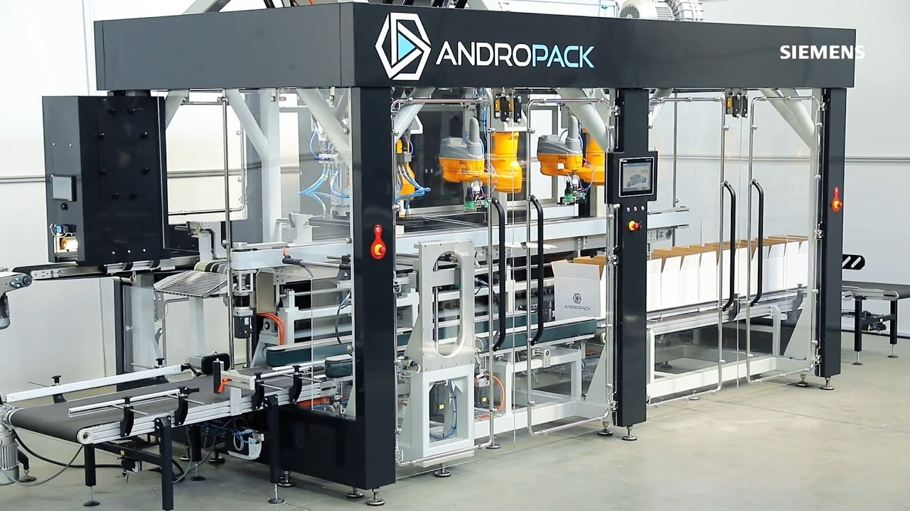 Andropack Case Packing Solution with Siemens