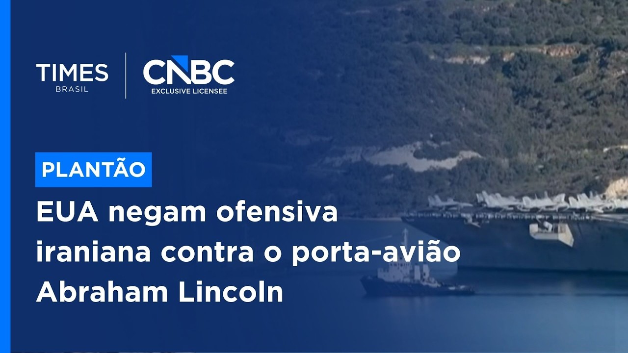 EUA negam ataque iraniano a porta-avião Abraham Lincoln e afirmam: 
