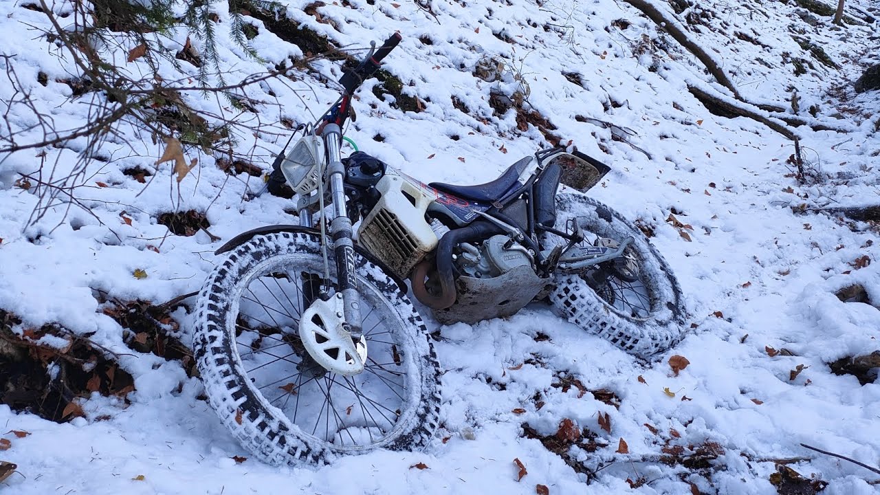 Giro in trial sulla neve