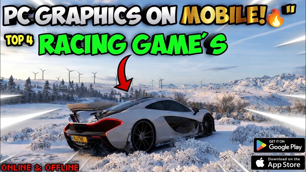 4 PC QUALITY RACING GAME'S FOR MOBILE USERS|2026 EDITION | AURATECH GAMERZ|