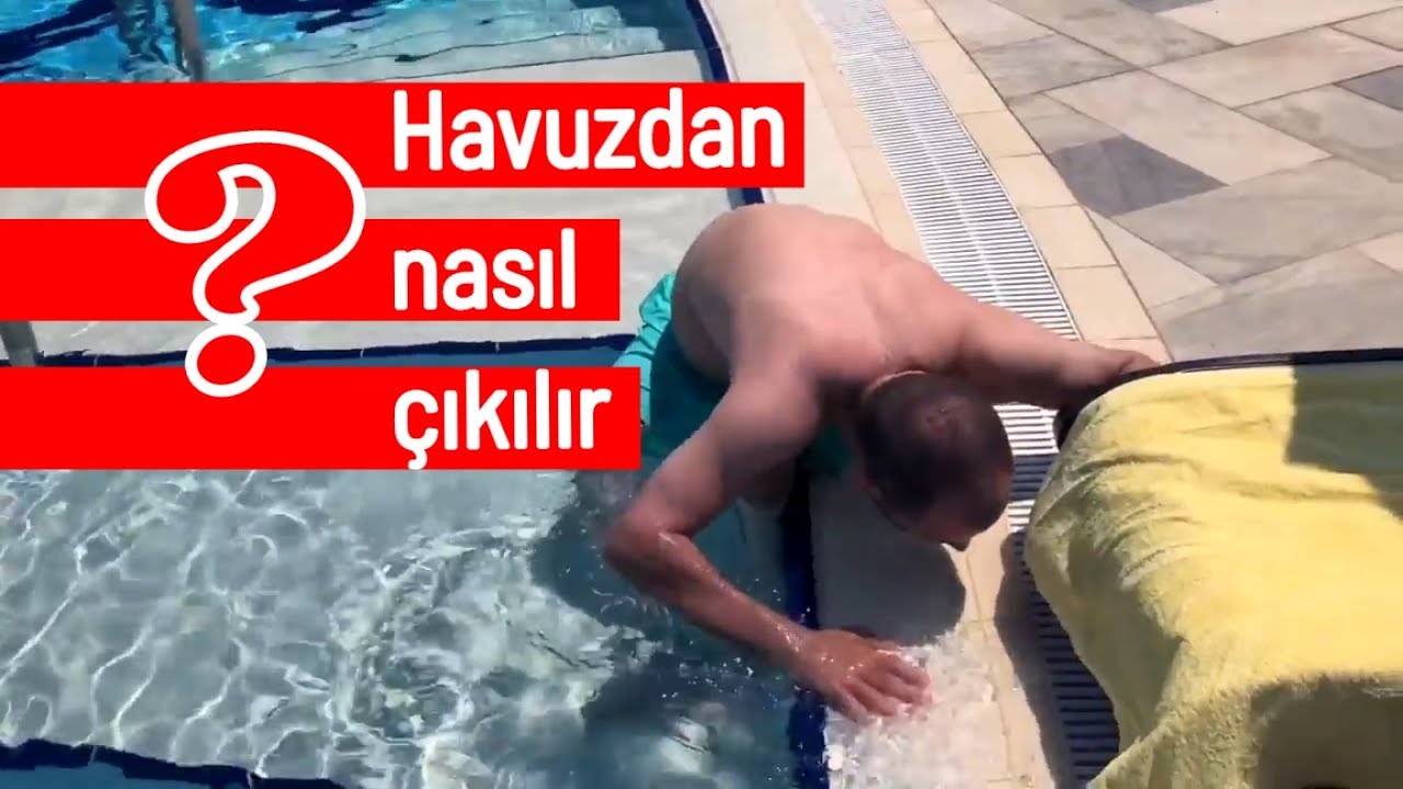 Bedensel Engelli Birisi Havuzdan Nasıl &Ccedil;ıkar? (C5-C6 Tetrapleji) #1