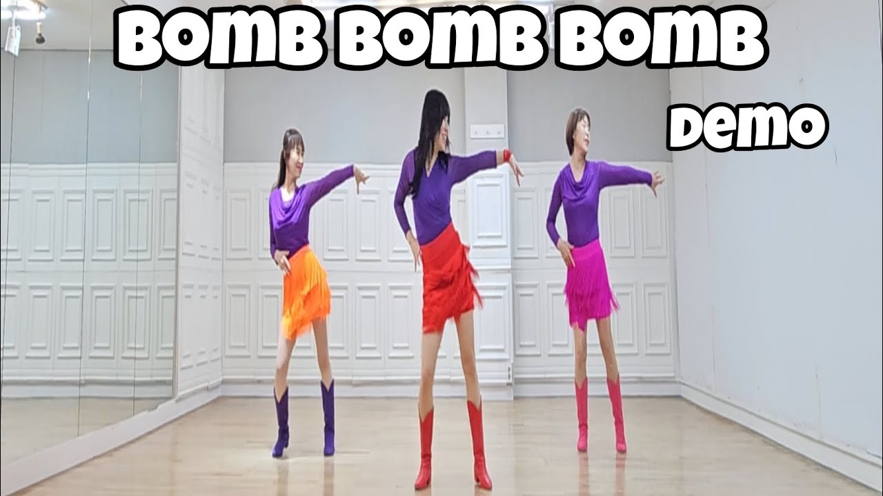 Bomb Bomb Bomb - Line Dance (Demo)/Improver/Naning Olala