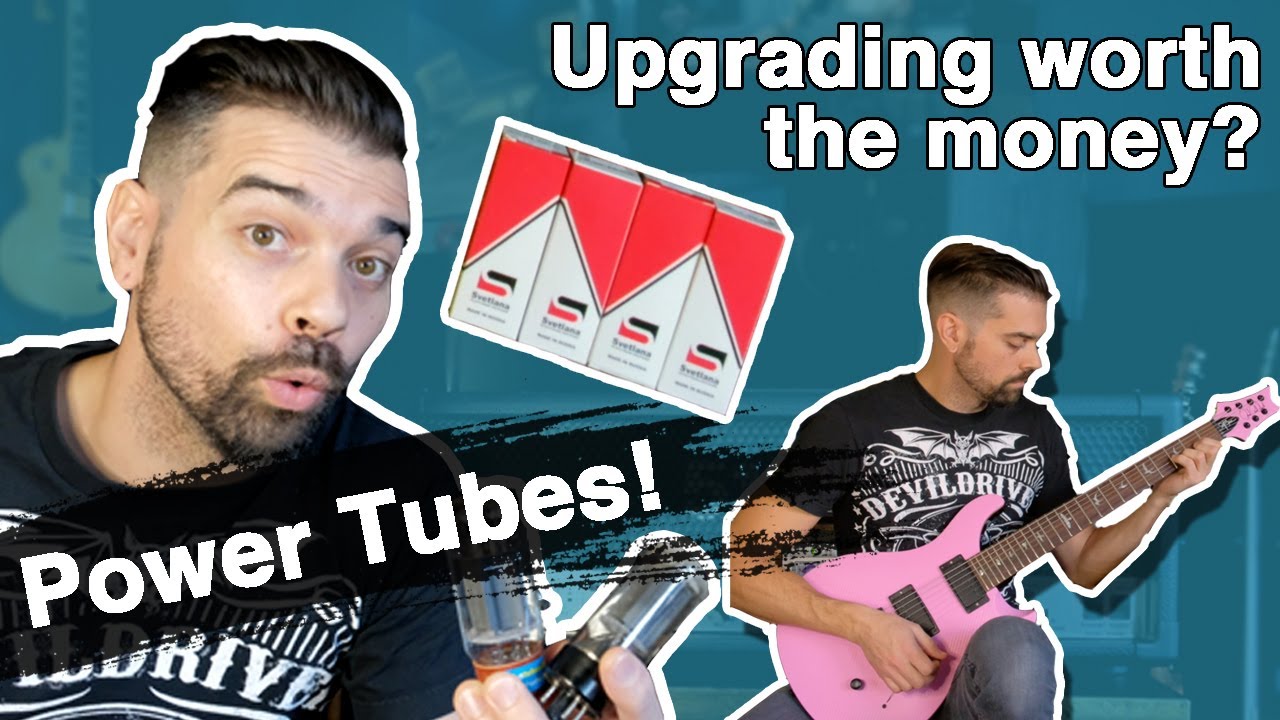 POWER TUBE SHOOTOUT in 5150 BLOCK LETTER - Is Upgrading Your Power Tubes Worth The Money?