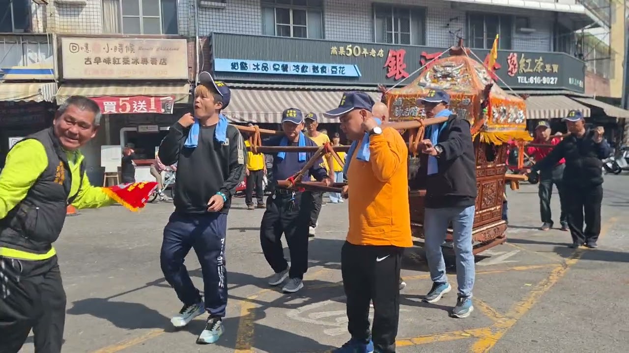 20260124番仔田清龍宮請火回駕繞境香陣參拜威靈寺