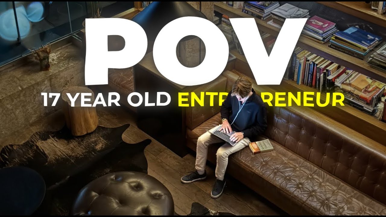 pov: you're a 17 year old entrepreneur working at London hedge-fund