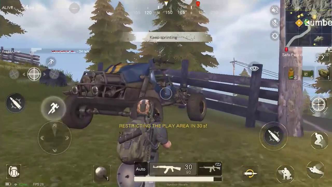 Survival Royale Top1 Solo win in North America server