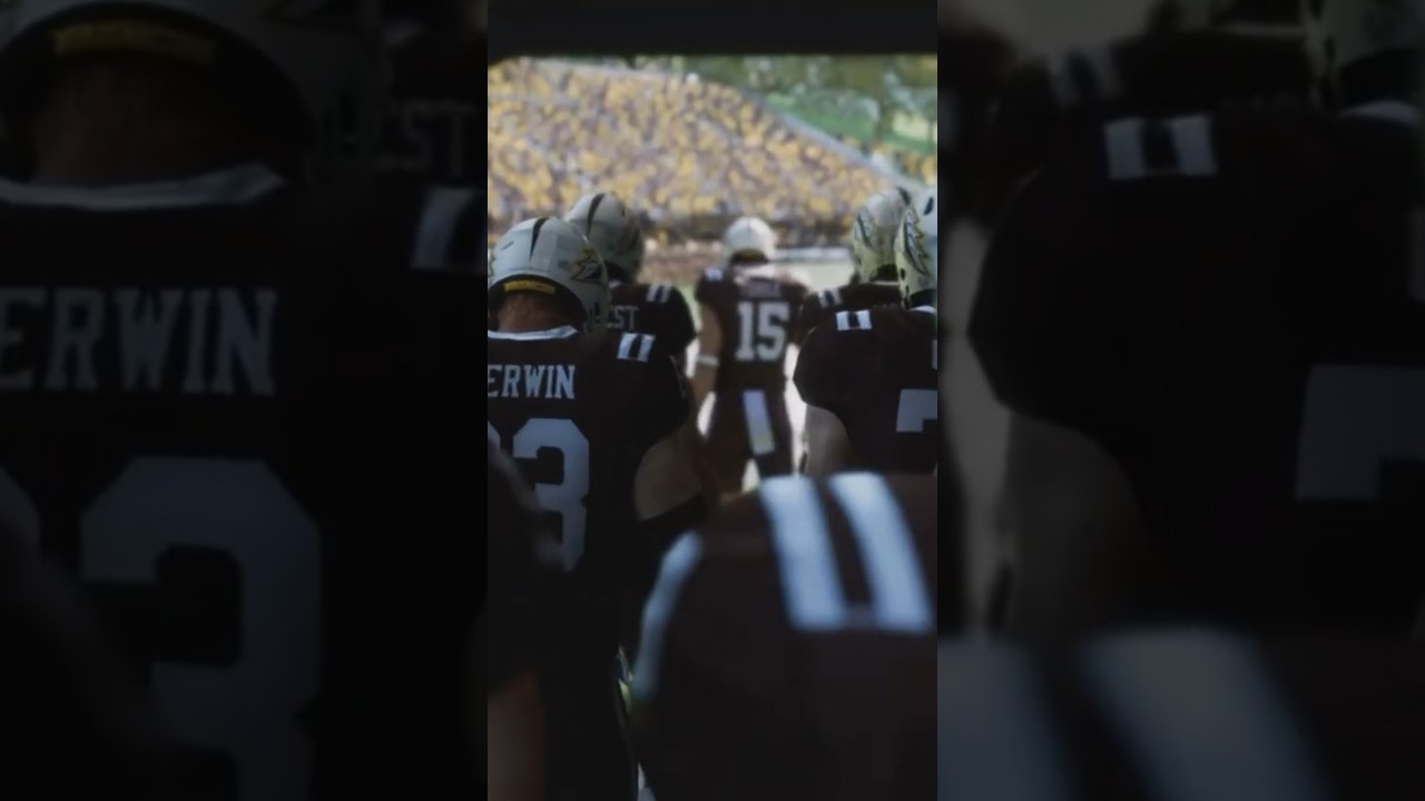 Western Michigan Stadium Entrance 🏈🔥 (College Football 25) #collegefootball25 #football  #gaming