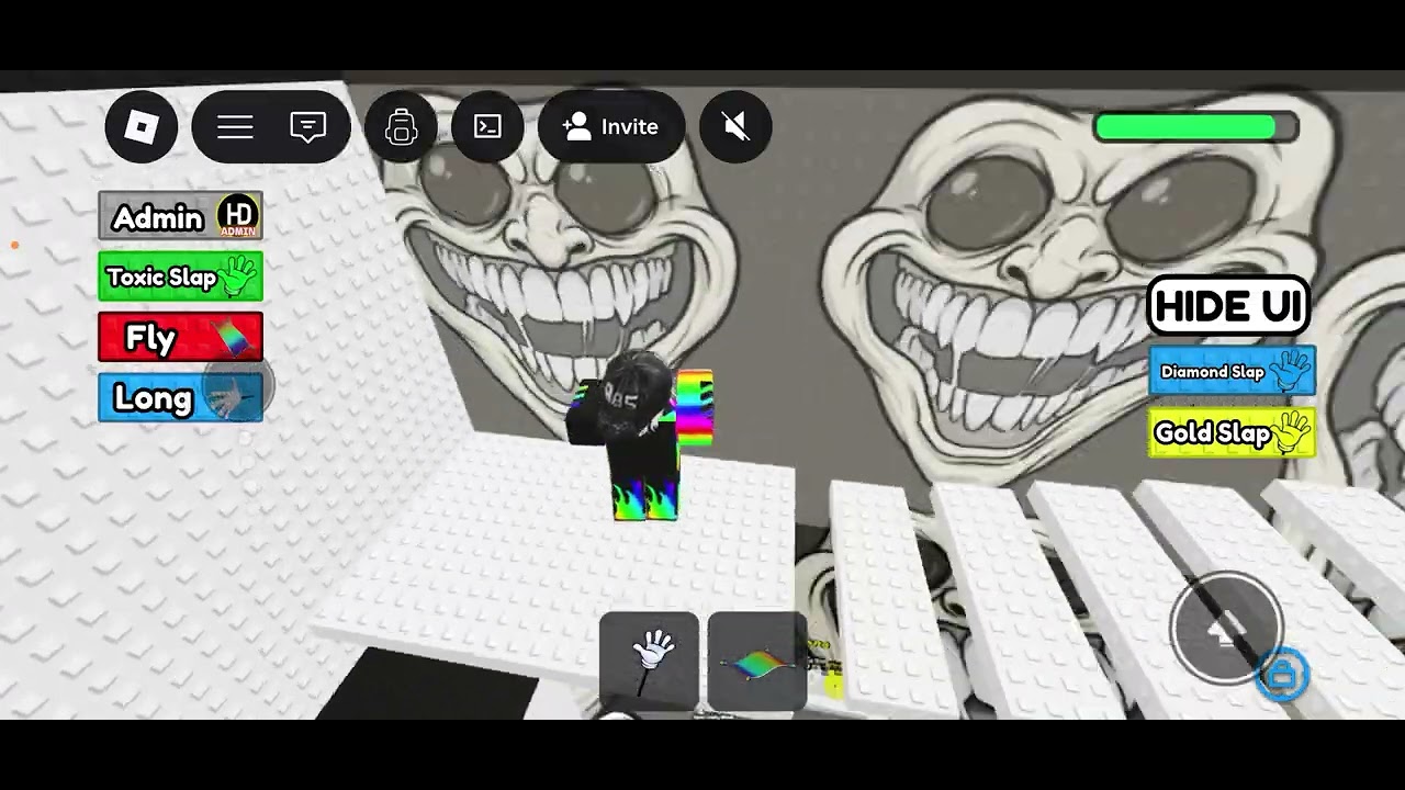 Facem trol tower în  Roblox 