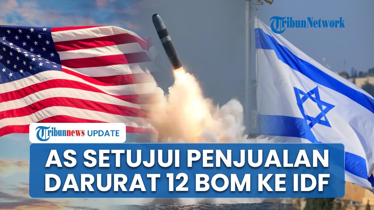 Demi Israel, Departemen Luar Negeri AS Setujui Penjualan Darurat 12 Ribu Selongsong Bom