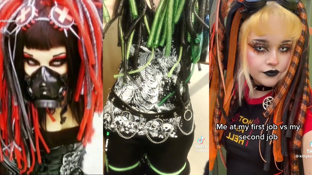 cybergoth tiktok compilation