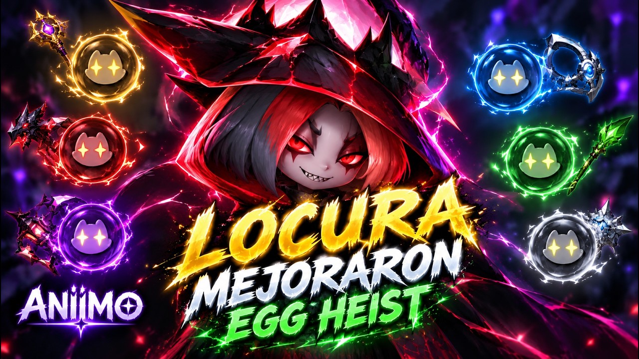 Aniimo: MEJORARON El Modo CHAOS🔥| Egg Heist Solo Chaos